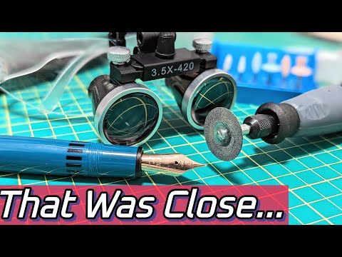 Why You Don't Want Me To Grind Your Expensive Gold Nib Fountain Pen