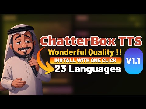 Best FREE Offline TTS Ever? 23 Languages + Voice Cloning (Easy Install) | Chatterbox tts UI v1.1