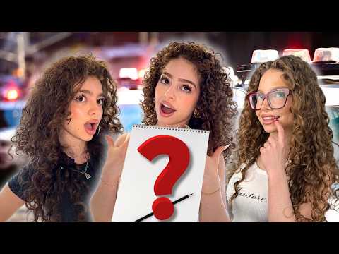 Kalogeras Sisters POLICE SKETCH ARTIST CHALLENGE!