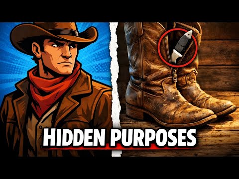 Cowboy Boots Hid More Than Your Feet