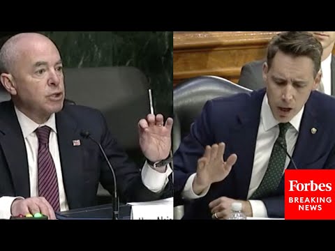 'No, This Is An Important Question!': Hawley Demands Mayorkas Answer Him On Afghan Refugee Vetting