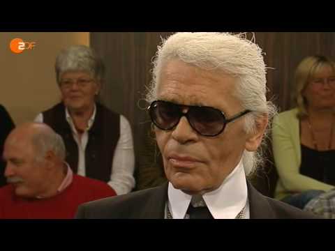 Karl Lagerfeld bei Johannes B. Kerner (4/8)