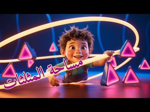 درس 2و3 : وحدة 12 : مساحة المثلث قائم الزاوية و حاد الزوايا ومنفرج الزاوية - للصف السادس الابتدائي