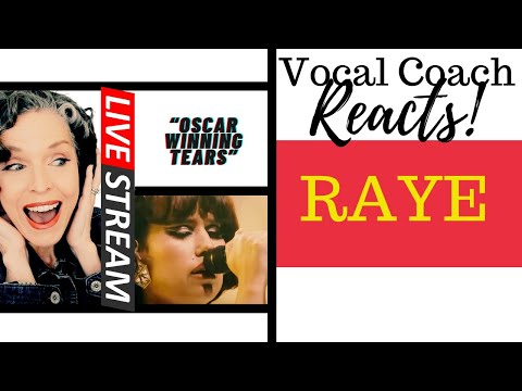 LIVE REACTION: RAYE "Oscar Winning Tears" (Live at Royal Albert Hall) | Voice Coach Reacts