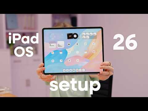 My iPadOS 26 Setup - Lock Screen, Focus Modes, Custom Icons, Apps!
