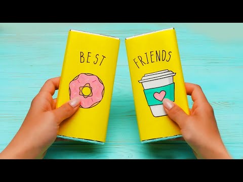 Surprise For Your BFF || Cute DIY Gifts! || Drawing Amazing Paintings With Plasticine and Wool📍🎨