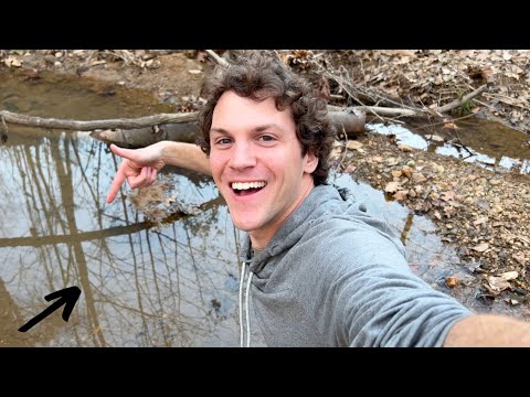 Flash Flood Exposes Treasures at Bottom of Creek Bed! (Mudlarking 2025)