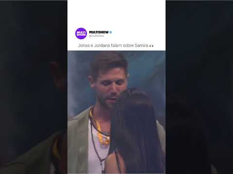 O papo da Jordana com o Jonas 👀 | BBB 26 | Multishow | #Shorts