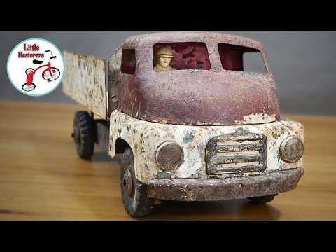 Vintage Toy Restoration - Rare Australian Made Tip Truck.