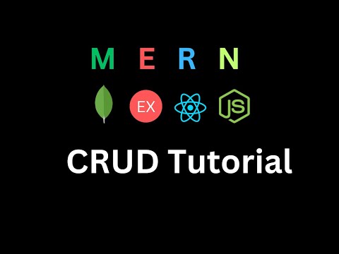 MERN Stack CRUD Operations | Full Stack CRUD Operations | React, Node, Express & MongoDB