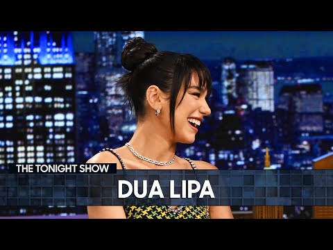 Dua Lipa on Reclaiming Her Viral Dance and Working with Elton John | The Tonight Show