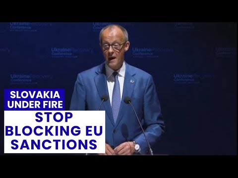 Merz Publicly Shames Slovakia’s Fico for Blocking Russia Sanctions
