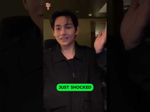 Wait… Taehyung just shocked ARMY.#kimtaehyung #btsv #v #youtubeshorts #fyp