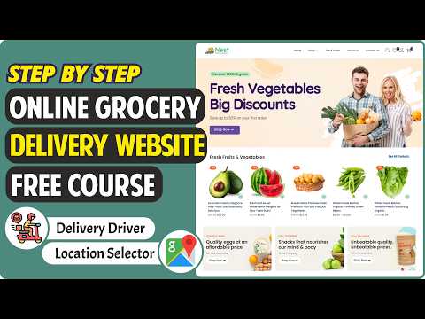 How to Make FREE Online Grocery Delivery eCommerce Website with WordPress
