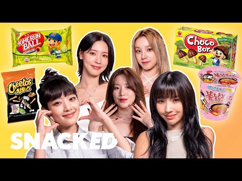 (G)I-DLE Break Down Their Favorite Snacks | Snacked