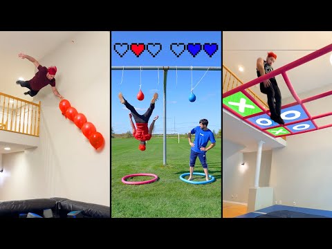 Insane Parkour Challenges Compilation!