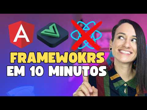 Explicando FRAMEWORKS em 10 minutos (Programação para Iniciantes)