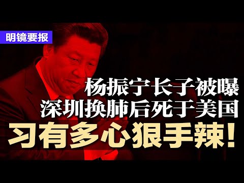习近平有多心狠手辣！港媒披露.....；军委政法委书记王仁华坐实落马；习近平正式昭告天下：退出改革路线；杨振宁葬礼长子缺席，被曝深圳换肺后死于美国 | #明镜要报20251029