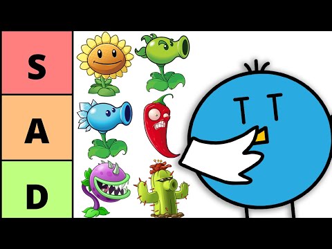 Every Plants Vs Zombies Plant Ranked....