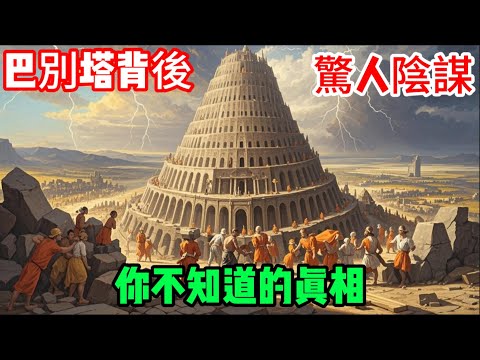 巴別塔的真相！8個人如何建造通天巨塔？聖經最大謎團終於破解了🔥創世記深度解析