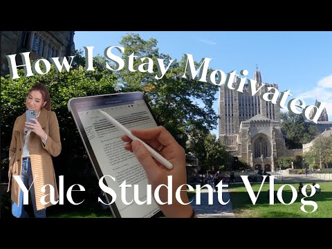 Staying MOTIVATED | A Week In the Life of a Yale University PhD Student & Small Business Owner