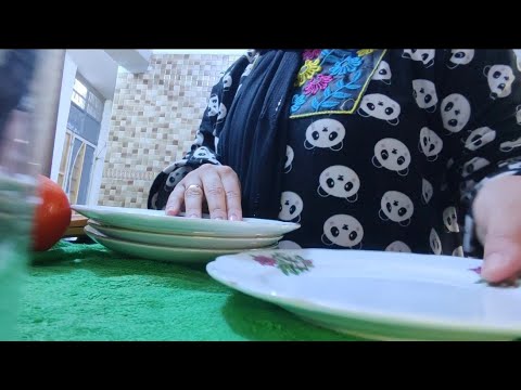 روتين يوم الجمعة في بيت حماتي وية لعبة المنتخب/مشاهدة ممتعة🌷