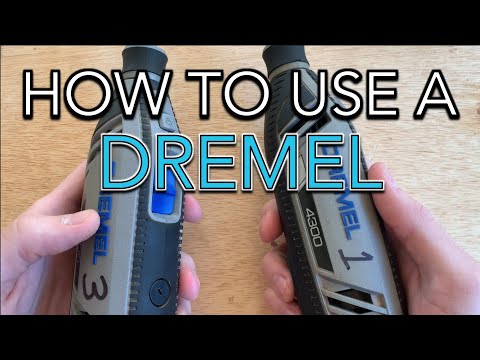 How to Use a Dremel Rotary Tool & Its Accessories