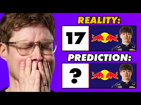 Reacting to our ENTIRE 2025 F1 Championship Predictions (20th - 1st)