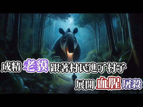 【靈異故事】村裡的禁地老林子有著關於『老貘』的恐怖傳說，貘會法術，被吃的人都會像夢遊一樣…那天，一隻成了精怪的老貘，跟著我們回到了村子，開始了殘忍的吃人模式… |神秘傳說|靈異故事|懸疑驚悚