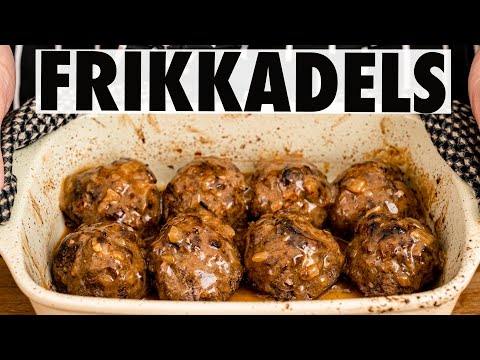 Traditional South African Frikkadels With Onion Gravy