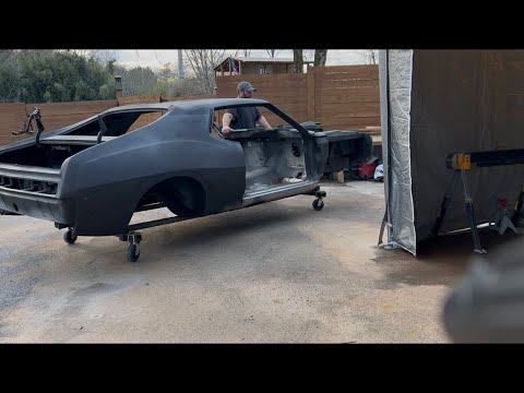 Floor patching done and trunk repair started 