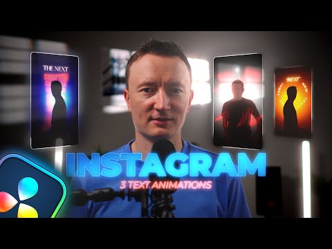 How to make Viral Instagram Text Animation in Davinci Resolve (3 Pro Techniques)