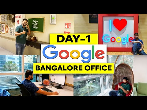Day 1 at Google Office Bangalore 🔥| Visiting My Office for the First Time
