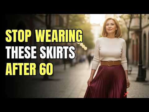 5 SKIRTS AMERICAN WOMEN SHOULD NEVER WEAR AFTER 60!!! 