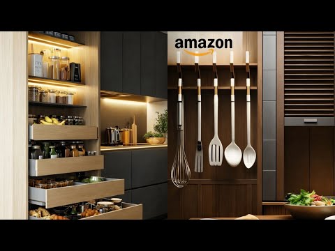 15 Amazon Kitchen Organization Hacks To Declutter & Save Space! (With Prices)