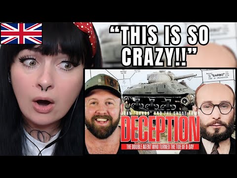 British Girl Reacts to How A Chicken Farmer & Inflatable Tanks Won WW2!!
