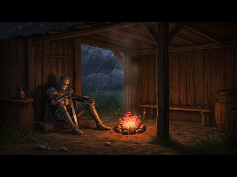 The rain brings peace... You can rest now