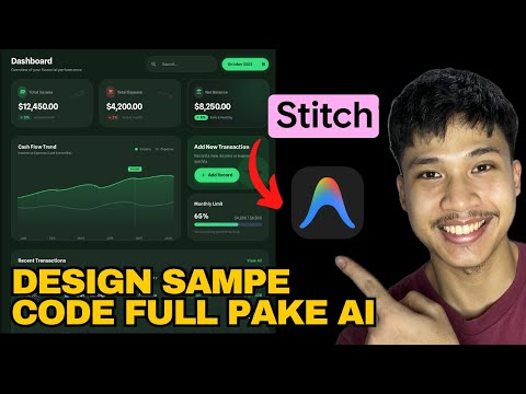 How to Build Any App Using AI - Google Stitch + Antigravity (Fullstack demo)