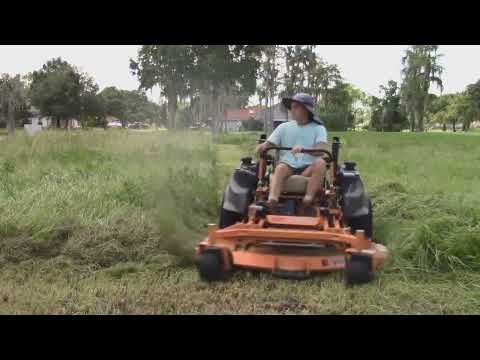 more tall grass cutting with Kavli blades