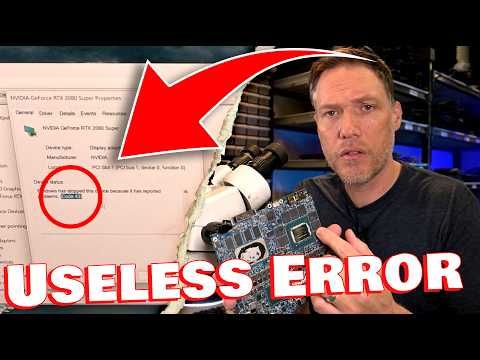 Gaming Laptop GPU Failing-- And This ERROR Is NOT Helping ANYONE!