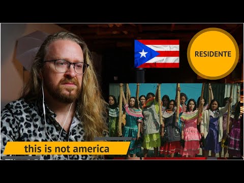 Full Reacción a Residente -This is Not America (Official Video) ft. Ibeyi | USA |Reaction in Spanish
