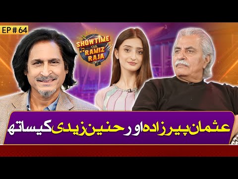 Actor Usman Peerzada & Model Hunain Zaidi | Showtime With Ramiz Raja | EP 64 | 30 Aug 2024
