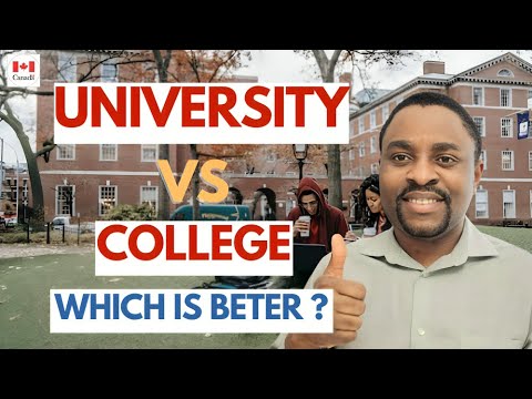Difference Between College and University in Canada. Which one is Better for you?