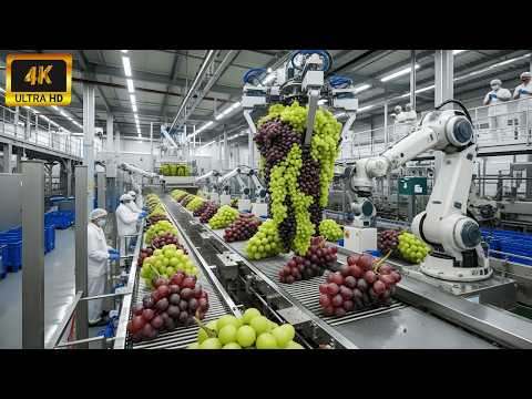 Inside a modern grape juice factory: 7-stage filtration to crystal-clear juice FAST