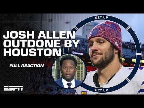 Bills vs. Texans REACTION 🍿 Harry Douglas was shocked by the 'ABSOLUTE ASS-WHOOPIN'!' 😳 | Get Up