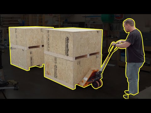 Shipping Container / Pallet Jack Storage Crates