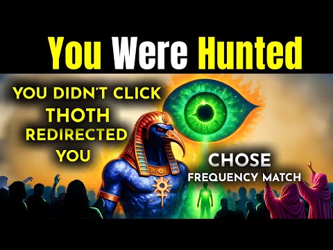 If you see this, Thoth detected your Emerald Frequency — you didn’t return, he did. Don’t ignore it