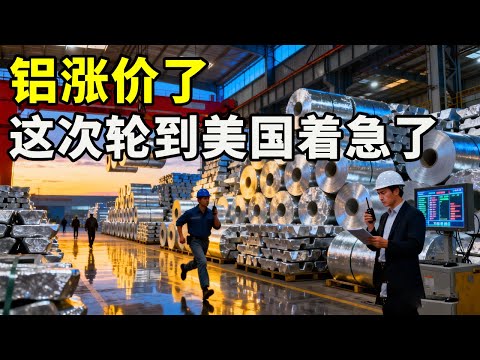 铝涨价了，这次轮到美国着急了【硬核熊貓說】#科学教育 #科普知识 #科学普及
