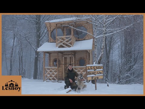 DIY wooden house. Start to finish