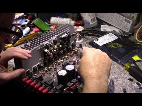 Denon AVR 1705 - Repair for going into protect (Ep. 83)